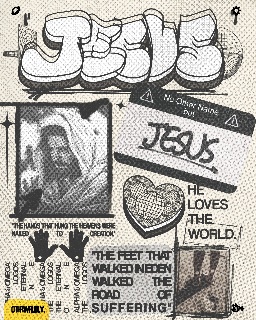 "No Other Name but Jesus" Poster