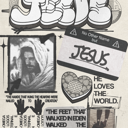 "No Other Name but Jesus" Poster