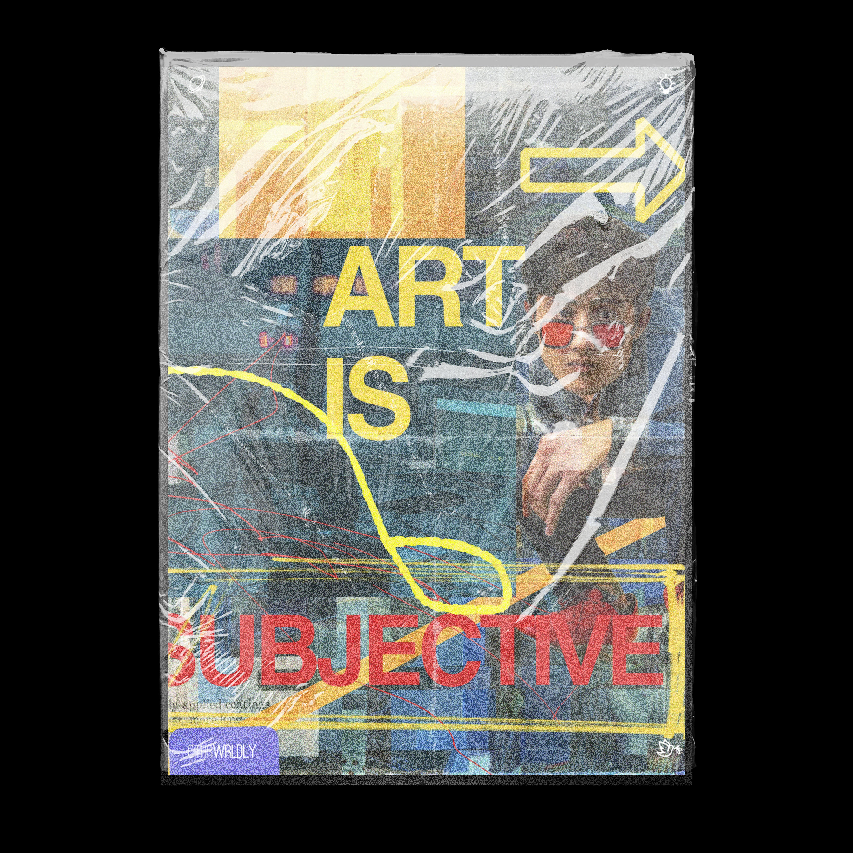 "Art is Subjective" Poster