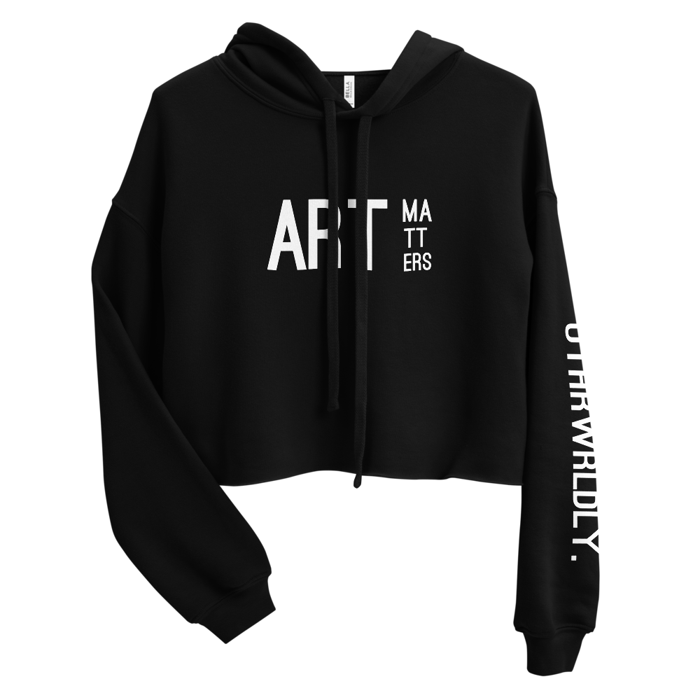 ART MATTERS. Cropped Hoodie