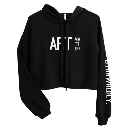 ART MATTERS. Cropped Hoodie